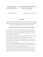 Quyết định số 897/QĐ-BNN-TC doc