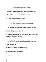 Chăm sóc sức khỏe trong trường mầm non part 8 ppsx