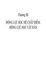 Vật lý đại cương - Động lực học vật rắn phần 1 pot