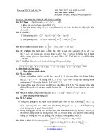 ĐỀ THI THỬ ĐẠI HỌC LẦN 4 MÔN: TOÁN - TRƯỜNG THPT NGÔ GIA TỰ pot
