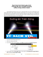 Quá trình hình thành giáo trình hướng dẫn tạo rounded rectang radius trong motion tween p1 ppt