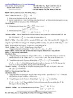 ĐỀ THI THỬ ĐẠI HỌC LẤN 2 NĂM 2011 MÔN: TOÁN - TRƯỜNG THPT TRUNG GIÃ pps