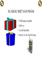 Quá trình hình thành giáo trình cấu trúc thị trường trong hình thức cạnh tranh phi giá p7 ppsx