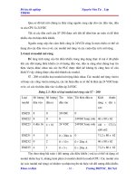 Quá trình thiết kế và chế tạo tấm lưới hạ nhiệt trong phân xưởng chế tạo máy p6 pptx