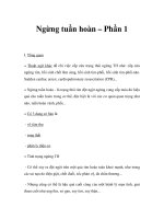 Ngừng tuần hoàn – Phần 1 doc