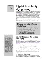 Tài liệu căn bản về network - Chương 5 Lập kế hoạch xây dựng mạng pps
