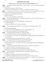 200 BÀI TẬP THỂ TÍCH ppt