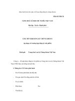 Mẫu GIẤY ĐỀ NGHỊ ĐĂNG KÝ CHỨNG KHOÁN (áp dụng với trường hợp đăng ký trái phiếu) ppt