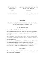 Quyết định số 05/2011/QĐ-UBND potx