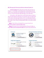 Giáo trình Window: Tổng hợp những thủ thuật hay phần 4 ppsx