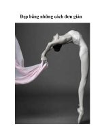 Đẹp bằng những cách đơn giản docx