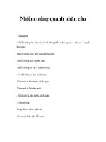 Nhiễm trùng quanh nhãn cầu potx