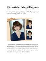 Tóc mới cho tháng 4 lãng mạn pdf