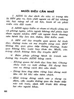 Cẩm nang phòng chống AIDS part 10 pdf