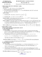 ĐỀ THI THỬ ĐẠI HỌC NĂM 2011 MÔN: TOÁN, KHỐI A,B - TRƯỜNG THPT HIỆP THÀNH potx