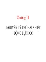 Vật lý đại cương - Nguyên lý thứ hai nhiệt động lực học phần 1 pot