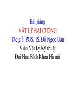 Vật lý đại cương - Trường tĩnh điện phần 4 docx
