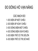 Đo đồng hồ vạn năng pot