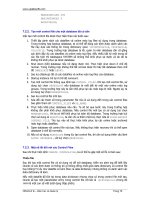 Tìm hiểu hệ quản trị cơ sở dữ liệu ORACLE SERVER phần 6 pps