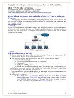 Hướng dẫn cài đặt chương trình phần mềm kế toán LOTUS trên nhiều máy ppt