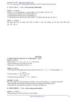 Tổng hợp 100 đề thi thử tốt nghiệp THPT phần 5 ppsx