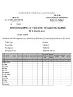 MẪU DANH SÁCH TỔNG HỢP NHÀ ĐẦU TƯ ĐĂNG KÝ MUA CHỨNG KHOÁN PHÁT HÀNH THÊM (Đối với chứng khoán lưu ký) pps