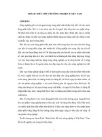 THÁCH THỨC ĐỐI VỚI NÔNG NGHIỆP Ở VIỆT NAM ppt