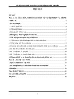 Vô hiệu hoá, chính sách tiền tệ và hội nhập tài chính toàn cầu pot