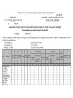 MẪU DANH SÁCH TỔNG HỢP NGƯỜI SỞ HỮU CHỨNG KHOÁN ĐƯỢC PHÂN BỔ CỔ PHIẾU (Do thực hiện chuyển đổi trái phiếu chuyển đổi) pot