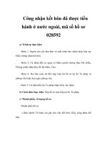 Công nhận kết hôn đã được tiến hành ở nước ngoài, mã số hồ sơ 028592 pot