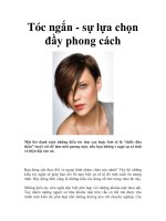 Tóc ngắn - sự lựa chọn đầy phong cách ppsx