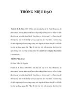 THÔNG NIỆU ĐẠO pot