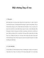 Hội chứng ống cổ tay doc