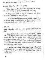 101 Câu hỏi thường gặp trong sản xuất nông nghiệp tập 8 part 2 pot