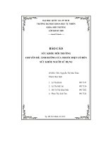 con đường phơi nhiễm