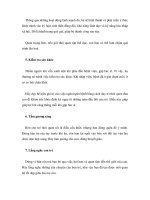 Sự thật về sữa mẹ và sự phát triển các giác quan ở trẻ nhỏ - 6 pdf