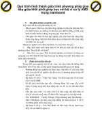 Quá trình hình thành giáo trình phương pháp giao tiếp giữa khối phối ghép bus với bộ vi xử lý AMD trong mainboard p1 pdf