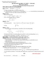 ĐỀ THI THỬ ĐẠI HỌC LẦN 1 NĂM 2011 MÔN: TOÁN KHỐI D - TRƯỜNG THPT LƯƠNG NGỌC QUYẾN TỈNH THÁI NGUYÊN potx