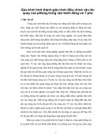 Qúa trình hình thành giáo trình điều chỉnh vận tốc quay của pittong trong vận hành động cơ 1 pha p1 pdf