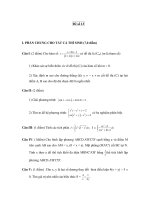 Đề thi ôn thi đại học môn toán - Đề số 13 pps