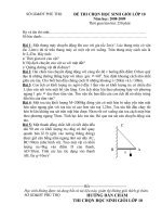 Đề thi học sinh giỏi lí ppsx