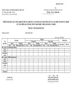 MẪU THÔNG BÁO KẾT QUẢ TỔNG HỢP BÙ TRỪ ĐA PHƯƠNG VÀ THANH TOÁN TIỀN ĐỐI VỚI CP, CCQ TRÊN SÀN HNX VÀ HOSE/ CP, CCQ TRÊN SÀN UPCOM/ TPCP/ TRÁI PHIẾU TRÊN SÀN HNX VÀ HOSE docx