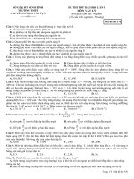 Đề thi thử đại học môn vật lý lần 1 năm 2011 trường THPT chuyên Lương Văn Tụy ppsx