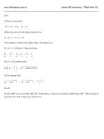 Đề Luyện Thi Thử Tốt Nghiệp - Đại Học Năm 2011 - Số 26 ppt