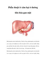 Phẫu thuật ít xâm hại ở đường tiêu hóa-gan mật doc