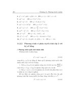 Bài tập toán cao cấp tập 3 part 9 ppt