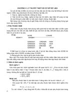 CHƯƠNG V: LÝ THUYẾT THIẾT KẾ CƠ SỞ DỮ LIỆU pps