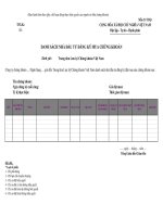 MẪU DANH SÁCH NHÀ ĐẦU TƯ ĐĂNG KÝ MUA CHỨNG KHOÁN pot