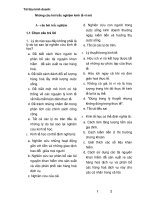 Tài liệu kinh doanh: Những câu hỏi trắc nghiệm kinh tế vĩ mô phần 1 pdf