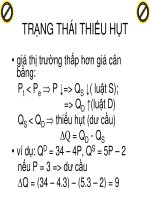 Quá trình hình thành quy trình phát triển mô hình cung cầu trong kinh doanh cân bằng và trạng thái không cân bằng p10 pot